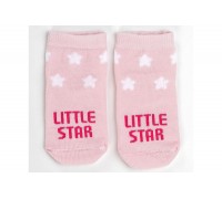 Носки для новорожденных, розовые
