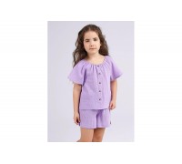 Блузка детская, св. фиолетовый
