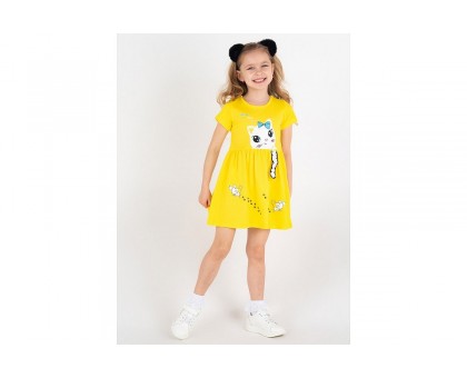 Платье Кошки-Мышки Лимонный