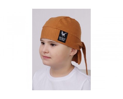 Бандана для мальчика, коричневый