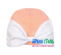 Шапочка с бантом Тропики