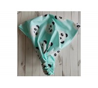 Косынка повязка для девочки, пандочки