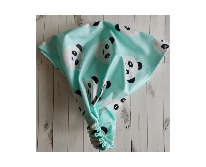 Косынка повязка для девочки, пандочки