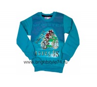 Кофточка Мото, цвет морской волны